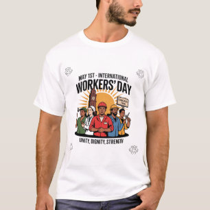 T - Shirt - 1. Mai - Internationaler Arbeitstag  