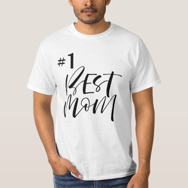 T-SHIRT #1 MEILLEUR MOM (Devant)