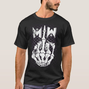 T-shirt #1 MIW bonne pochette. immobile - immobile en blan