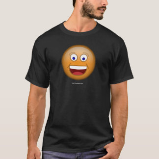 T-shirt 1 orange heureuse
