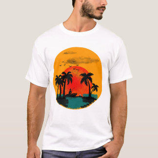 T-shirt 1. Pêche : Connexion avec la nature