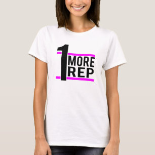 T-shirt 1 plus de représentant dans le rose