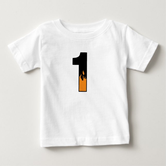 T-shirt #1 pour un bébé an (Devant)