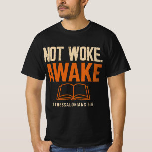 T-shirt 1 Thessaloniciens 5:6 Pas Réveillé Éveillé