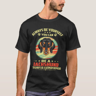 T-shirt 1 Toujours être soi-même Vous pouvez être un Dachs