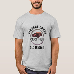 T-shirt 1.voiture amateur vintage