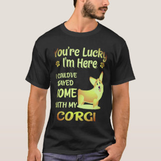 T-shirt 1 Vous êtes un corgi chanceux