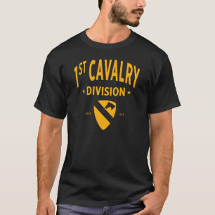T-shirt 1e division cavalry - Première équipe des États-Un