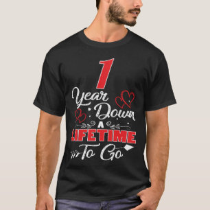 T-shirt 1er anniversaire. 1 Ans Après Une Durée De Vie P