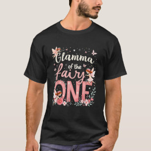 T-shirt 1er Anniversaire Magique Florale Grandma Glamma De