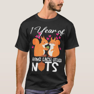 T-shirt 1er anniversaire Mariage Drôle cadeau première ann