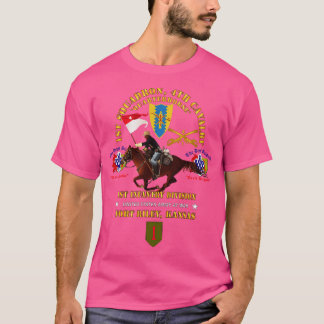 T-shirt 1er Escadron 4e cavalerie 1re Division d'infanteri