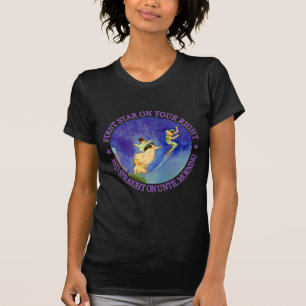 T-SHIRT 1ER ÉTOILE À DROITE, DIRECTEMENT JUSQU'AU MATIN