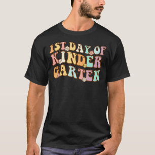 T-shirt 1er jour de la maîtresse de jardin d'enfants retou