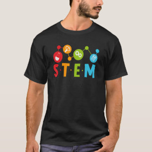 T-shirt 1er Jour de l'école STEM Enseignants Garçons Fille