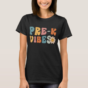 T-shirt 1er jour d'école vibes pré-maternelle étudiants en