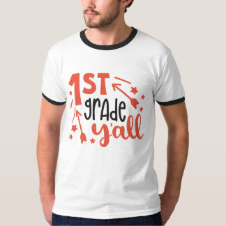 T-shirt 1ère année couleur blanche, blindée masculine
