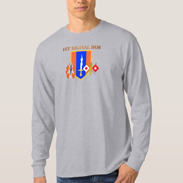 T-SHIRT 1ÈRE BRIGADE SIGNALE (Devant)