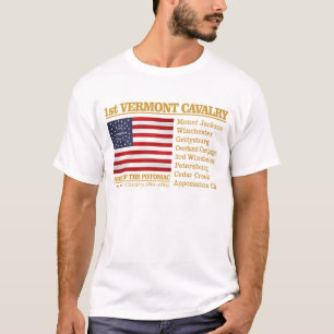 T-shirt 1ère cavalerie du Vermont (BH)