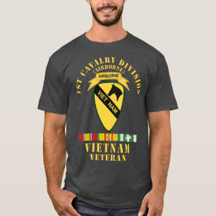 T-shirt 1ère division de cavalerie Vietnam Vétérinaire w V