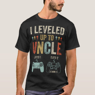 T-shirt 1ère fois oncle nouveau premier oncle de jeu de l