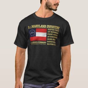T-shirt 1ère infanterie du Maryland (BA2)