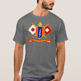 T-shirt 1re brigade de signalisation avec ruban Br