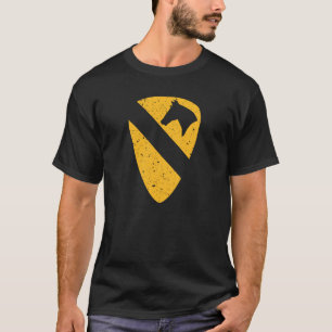 T-shirt 1re division de cavalerie - Patch (Patiné)