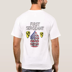 T-shirt 1re division de cavalerie Premier sergent