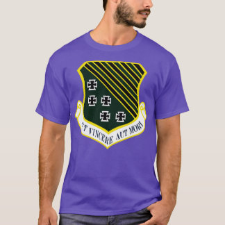 T-shirt 1re escadre de chasse de l'USAF Aut Vincere Aut Mo
