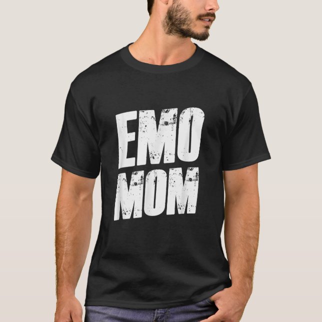 T-shirt 2000s 00s EMO Maman EMO Punk (Devant)
