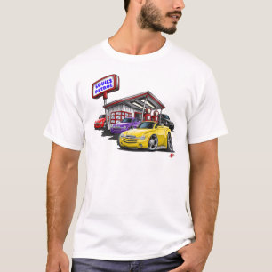 T-shirt 2003-06 scène de station service de SSR