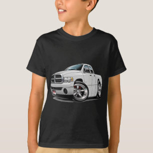 T-shirt 2003-08 camion de blanc de quadruple de RAM