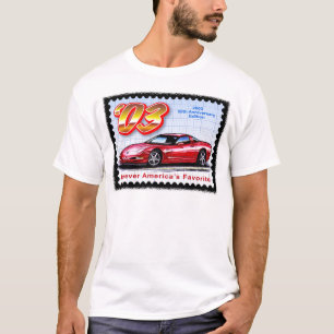 T-shirt 2003 cinquantième anniversaires Corvette