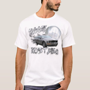 T-shirt 2005 mustang - glace