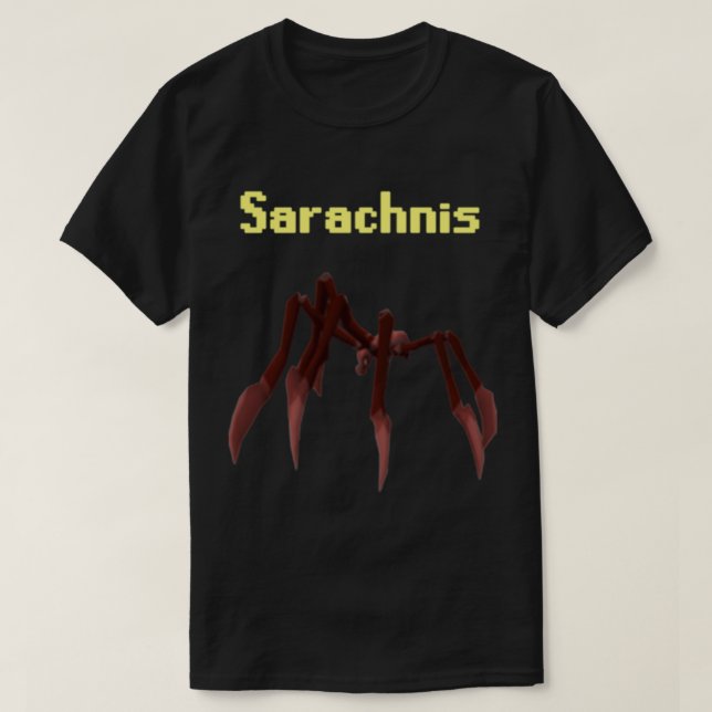 T-shirt 2007Scape Old School Sarachnis (Design devant)