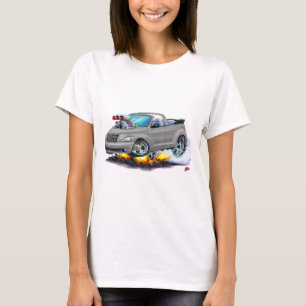 T-shirt 2008-10 convertible gris de croiseur de pinte