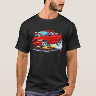 T-shirt 2008-10 convertible rouge de croiseur de pinte