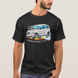 T-shirt 2008-10 voiture de blanc de croiseur de pinte
