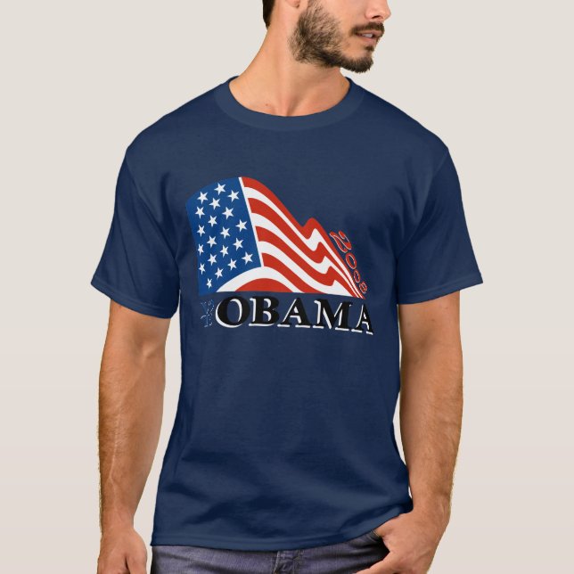 T-shirt 2008 de Barack Obama (Devant)