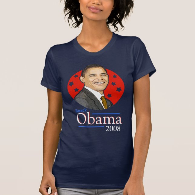 T-shirt 2008 de Barack Obama (Devant)