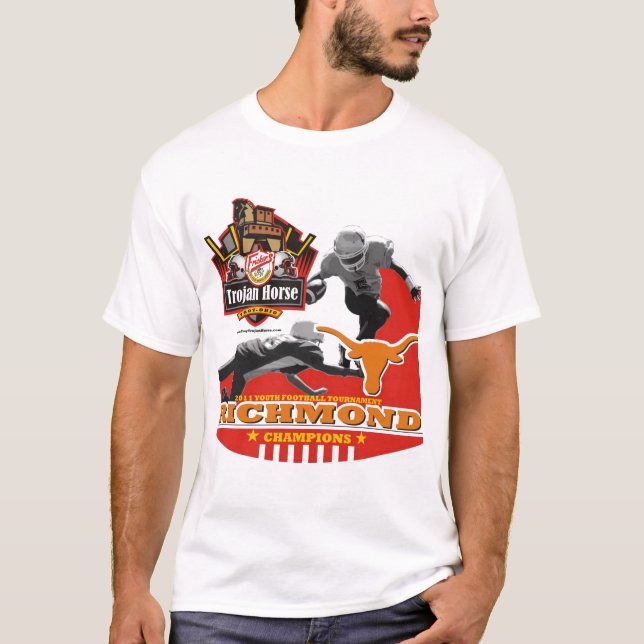 T-shirt 2011 - Champions de Trojan Horse de taureaux de (Devant)