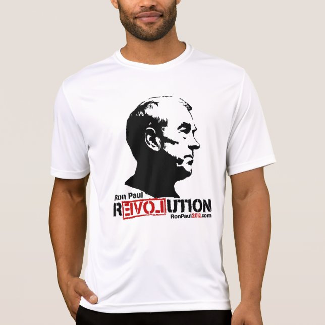 T-shirt 2012 de révolution de Ron Paul (Devant)