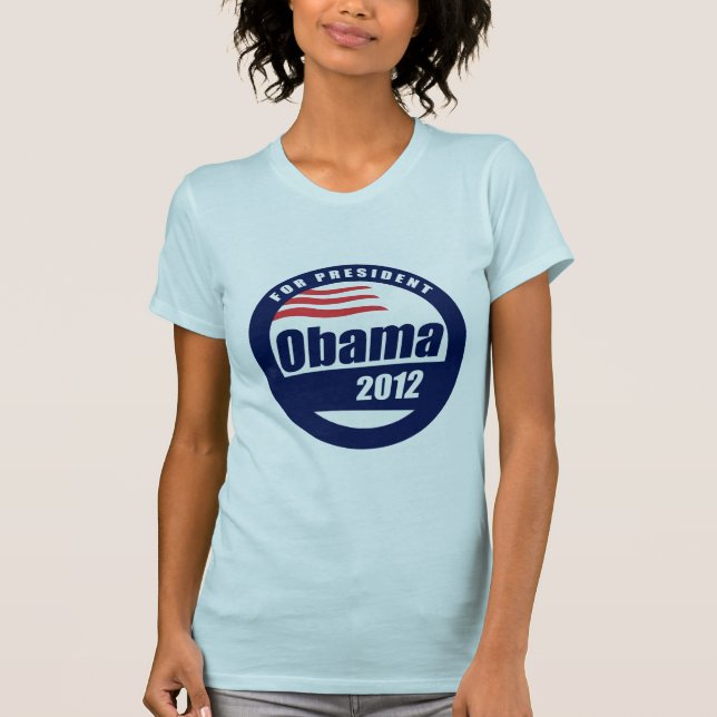 T-shirt 2012 d'Obama (Devant)