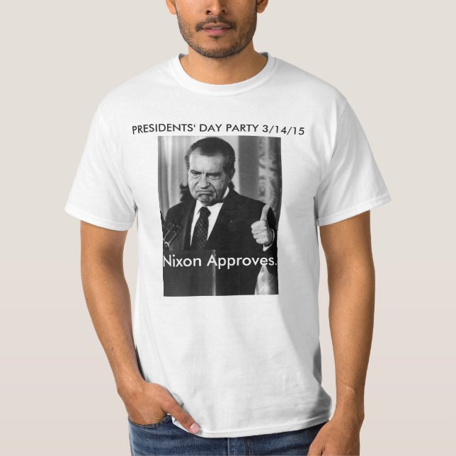 T-shirt 2015 de Day des Présidents (Devant)