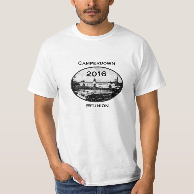 T-shirt 2016 de la Réunion de Camperdown (Devant)