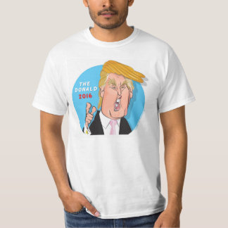 T-shirt 2016 de président bande dessinée de Donald
