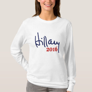 T-shirt 2016 de signature de Hillary