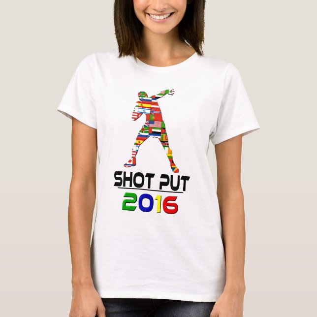 T-shirt 2016 : Shotput (Devant)