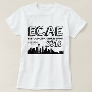T-shirt 2016 vert officiel d'événement d'auteur de